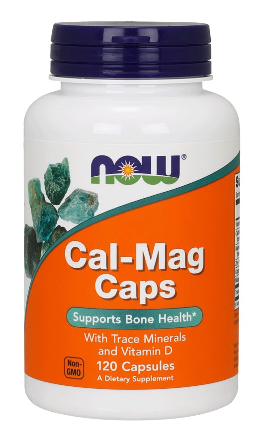 Produkto nuotrauka: NOW Foods Cal-Mag Caps - 120 kapsulių