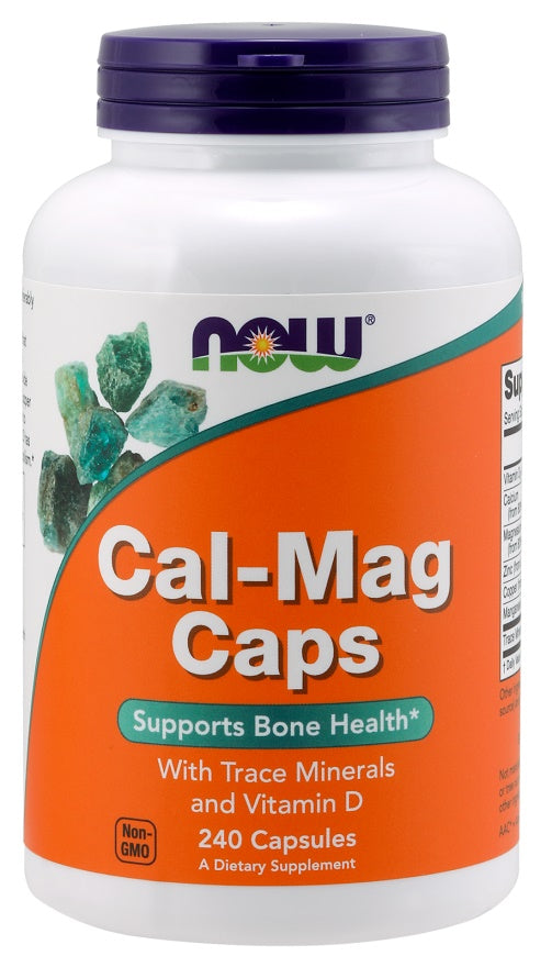 Produkto nuotrauka: NOW Foods Cal-Mag Caps - 240 kapsulių