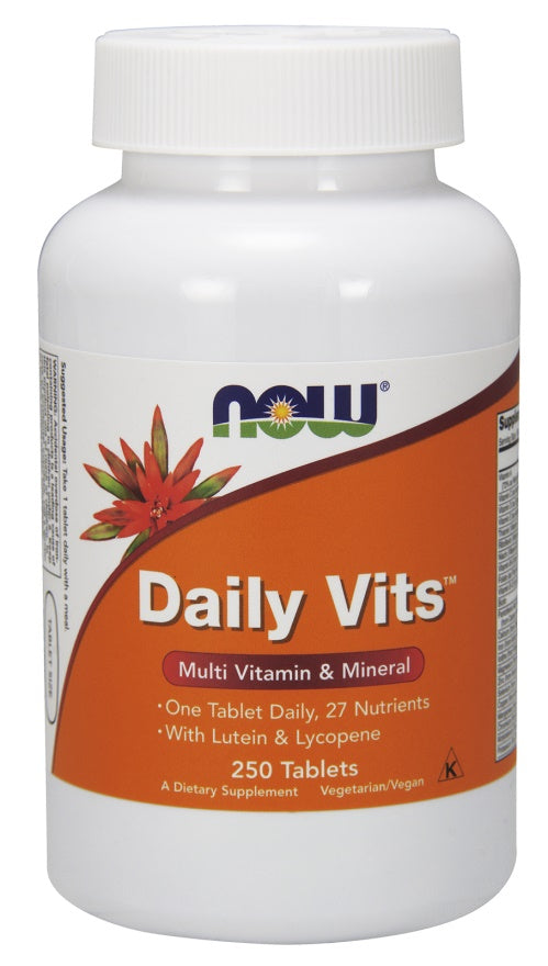 NOW Foods Daily Vitamins – 250 tablečių