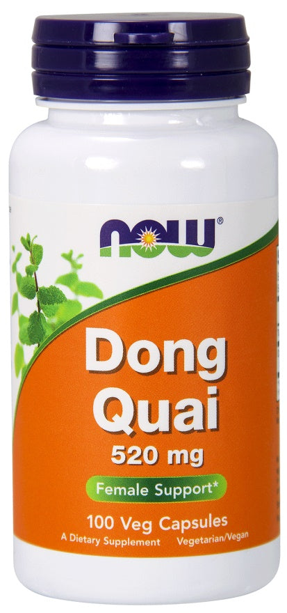Produkto nuotrauka: NOW Foods Dong Quai, 520mg - 100 kapsulių