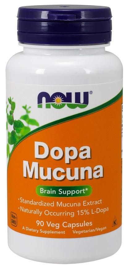 Produkto nuotrauka: NOW Foods DOPA Mucuna - 90 kapsulių