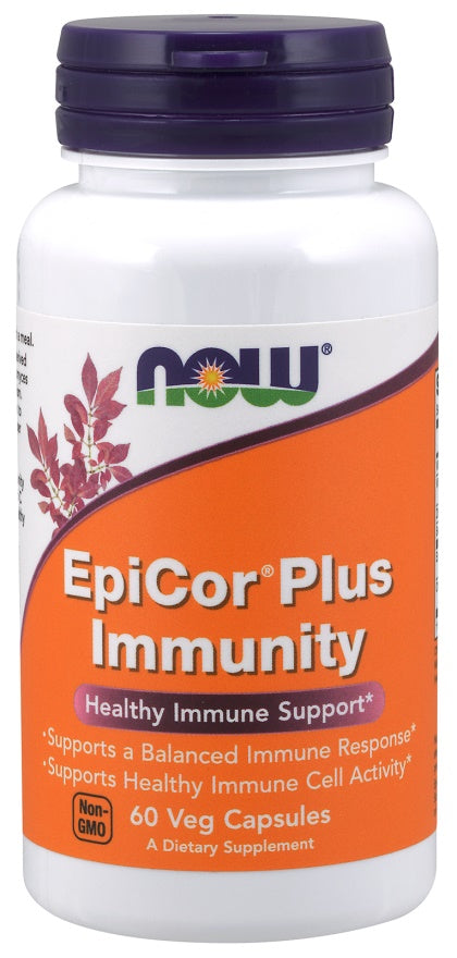 NOW Foods EpiCor Plus Immunity – 60 kapsulių