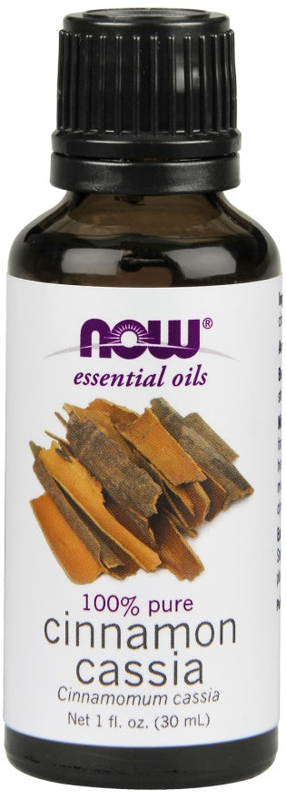 Produkto nuotrauka: NOW Foods Essential Oil, Cinnamon Cassia Oil - 30 ml.