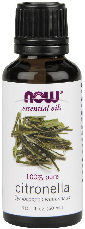 Produkto nuotrauka: NOW Foods Essential Oil, Citronella Oil - 30 ml.