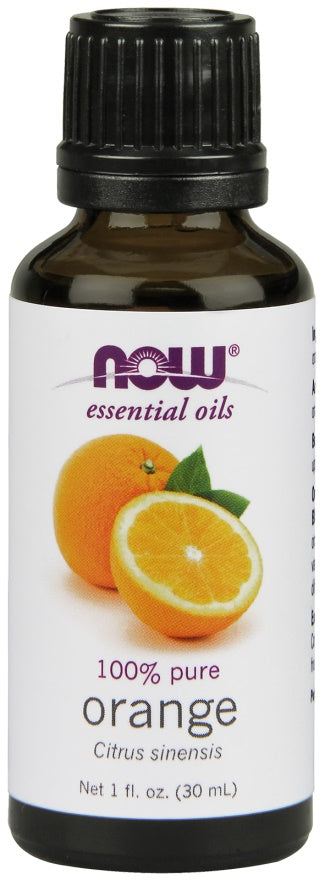 NOW Foods eterinis aliejus, grynas apelsinų aliejus - 30 ml.