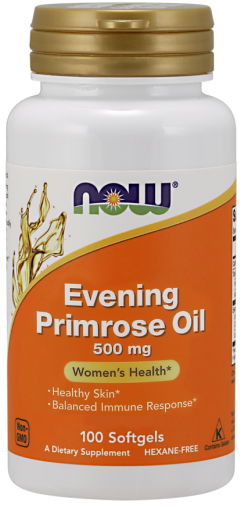 NOW Foods nakvišų aliejus, 500 mg – 100 kapsulių