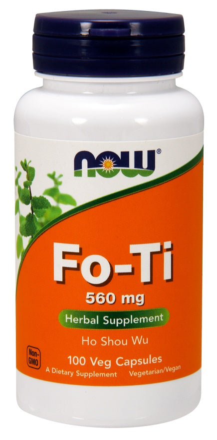 Produkto nuotrauka: NOW Foods Fo-Ti, 560mg - 100 kapsulių