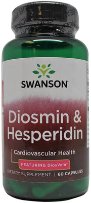 Swanson diosminas ir hesperidinas – 60 kapsulių