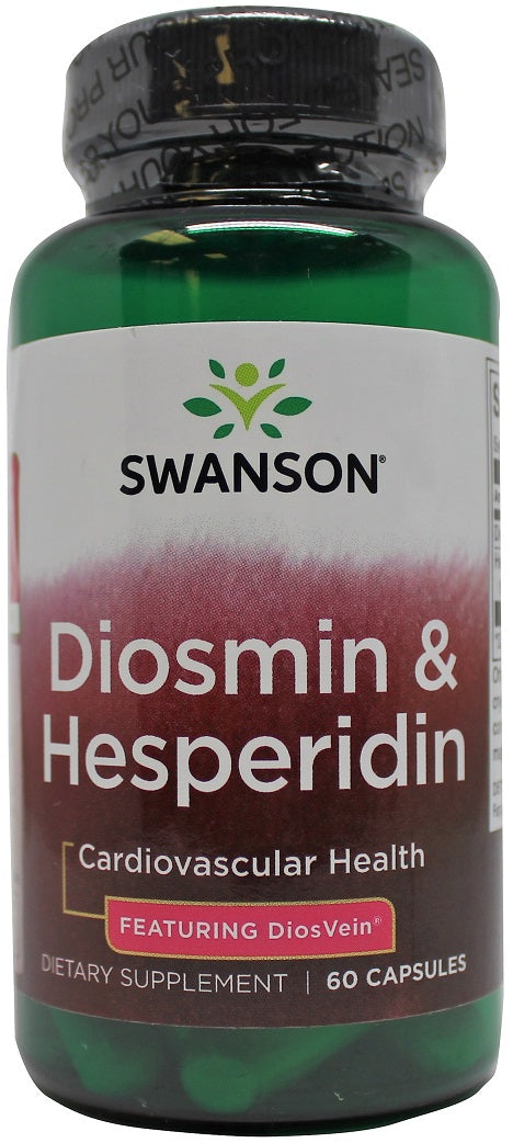 Swanson diosminas ir hesperidinas – 60 kapsulių