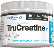 PEScience TruCreatine+ milteliai, be skonio - 161 g