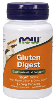 Produkto nuotrauka: NOW Foods Gluten Digest - 60 kapsulių
