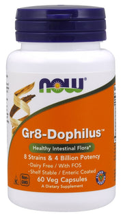 NOW Foods Gr8 - Dophilus – 60 kapsulių