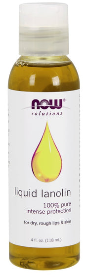 NOW Foods lanolinas, 100 % grynas skystis – 118 ml.