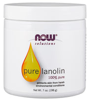 NOW Foods lanolinas, 100 % grynas – 198 g