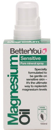BetterYou magnio aliejaus purškiklis jautriai odai - 100 ml.