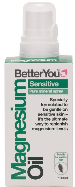 BetterYou magnio aliejaus purškiklis jautriai odai - 100 ml.
