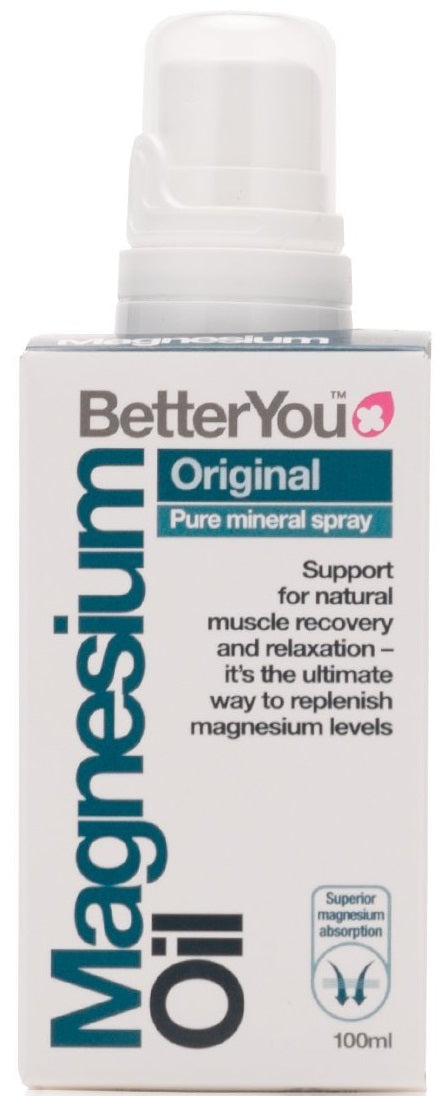 BetterYou magnio aliejaus originalus purškiklis - 100 ml.