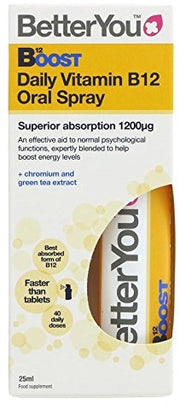 BetterYou Boost B12 burnos purškalas - 25 ml.