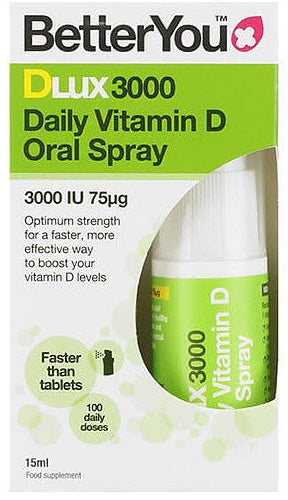 BetterYou D3000, kasdienis vitamino D burnos purškalas - 15 ml.