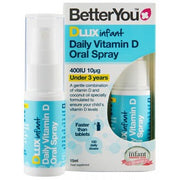 BetterYou DLux kūdikių kasdienis vitamino D burnos purškalas – 15 ml.