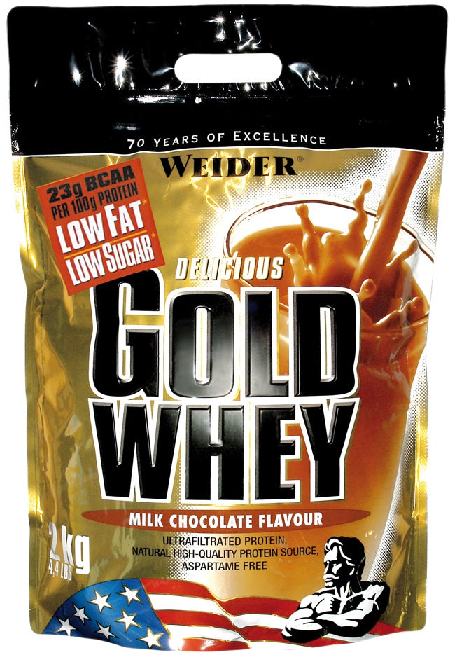 Weider Gold Whey, Pieninis šokoladas - 2000g