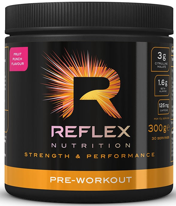Reflex Nutrition prieš treniruotę skirtas vaisių punšas – 300 g