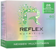 Reflex Nutrition Nexgen sportiniai multivitaminai – 60 kapsulių