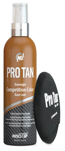 Pro Tan Overnight Competition spalvotas bazinis lakas (purškiamas su aplikatoriumi) - 250 ml.