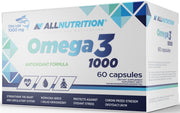 Allnutrition Omega 3, 1000 mg – 60 kapsulių
