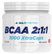 Allnutrition BCAA 2:1:1 1000 Xtra kapsulių – 180 kapsulių