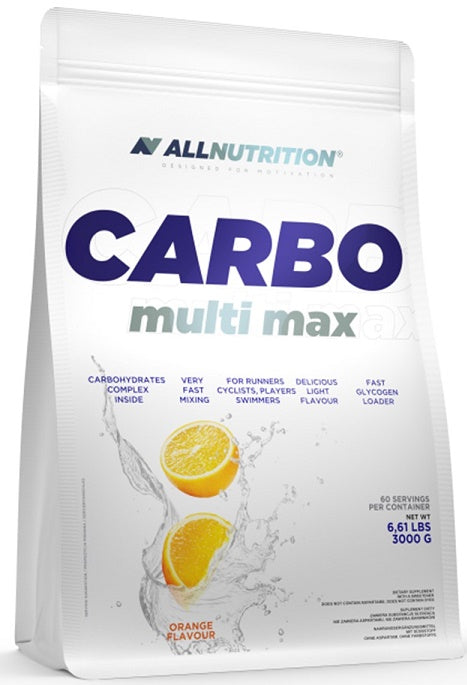 Allnutrition Carbo Multi Max, citrinų skonio – 3000 g
