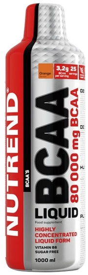 Nutrend BCAA skystis, apelsinų skonio - 1000 ml.