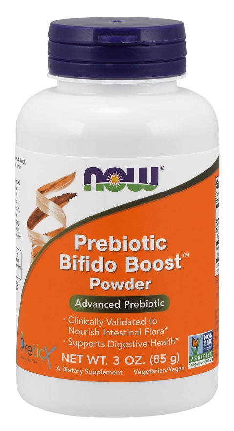 Produkto nuotrauka: NOW Foods Prebiotic Bifido Boost Powder - 85 g