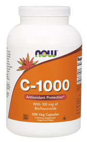 Produkto nuotrauka: NOW Foods Vitamin C-1000 with 100mg Bioflavonoids - 500 kapsulių