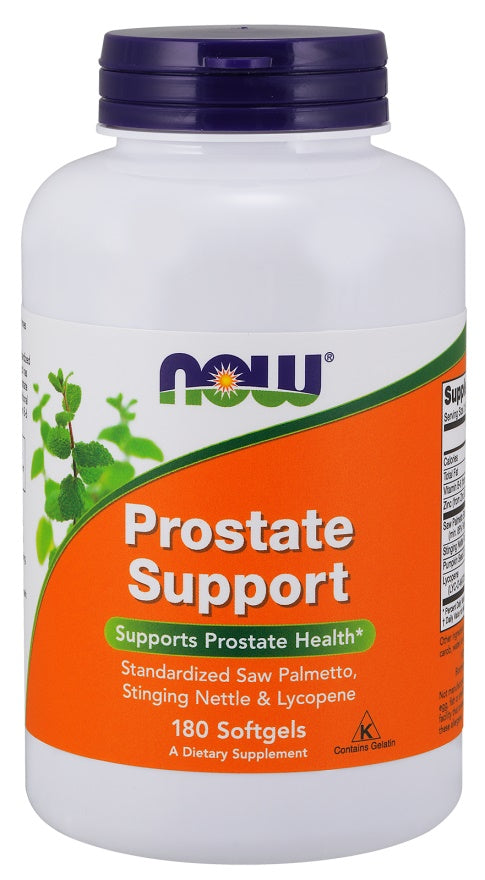 NOW Foods prostatos palaikymas – 180 kapsulių