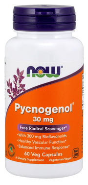 NOW Foods Pycnogenol, 30 mg - 60 kapsulių