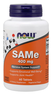 Produkto nuotrauka: NOW Foods SAMe, 400mg - 60 tablečių