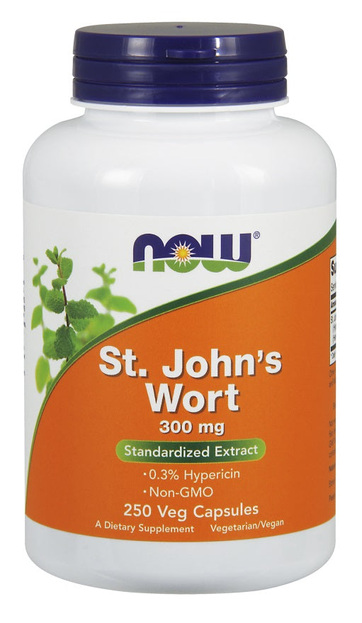 NOW Foods jonažolės, 300 mg – 250 kapsulių