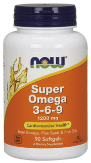 Produkto nuotrauka: NOW Foods Super Omega 3-6-9, 1200mg - 90 minkštųjų kapsulių