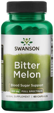 Swanson kartusis melionas, 500 mg – 60 kapsulių