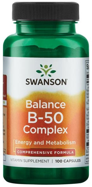 Swanson Balance B - 50 – 100 kapsulių