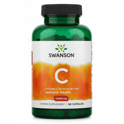 Swanson vitaminas C su erškėtuogių ekstraktu, 1000 mg – 90 kapsulių