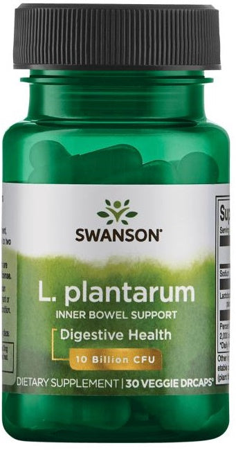 Swanson L. Plantarum žarnyno mikrofloros palaikymas – 30 kapsulių