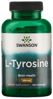 Swanson L - tirozinas, 500 mg – 100 kapsulių