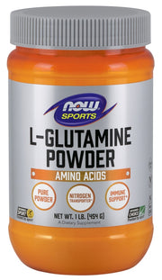 NOW Foods L - glutaminas, milteliai - 454 g
