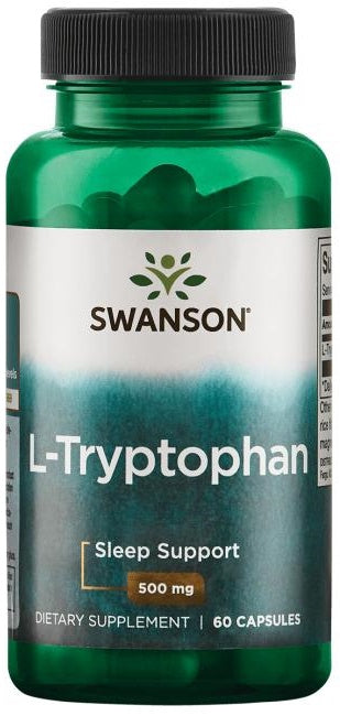 Swanson L - triptofanas, 500 mg – 60 kapsulių