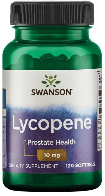 Swanson likopenas, 10 mg – 120 kapsulių