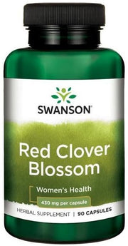 Swanson raudonųjų dobilų žiedai, 430 mg – 90 kapsulių