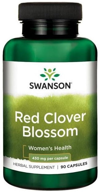 Swanson raudonųjų dobilų žiedai, 430 mg – 90 kapsulių