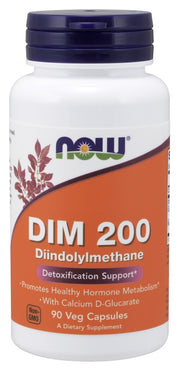 Produkto nuotrauka: NOW Foods DIM 200 Diindolylmethane - 90 kapsulių